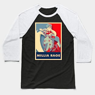 Millia Rage | Guilty Gear Baseball T-Shirt